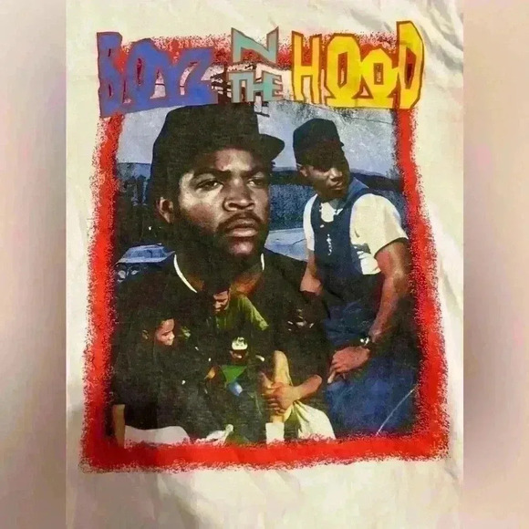 Boys N The  Hood vintage tshirt size medium white - Picture 5 of 6
